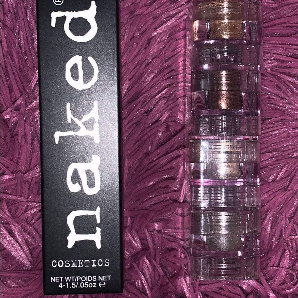 Naked cosmetics pigments. Unopened